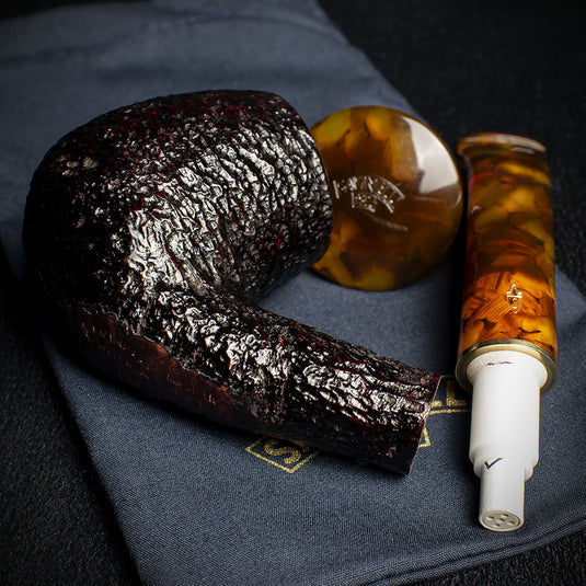 Savinelli Tortuga Rustic Shape No.602 - 6mm Briar Pipe