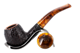 Savinelli Tortuga Rustic Shape No.626 - 6mm Briar Pipe