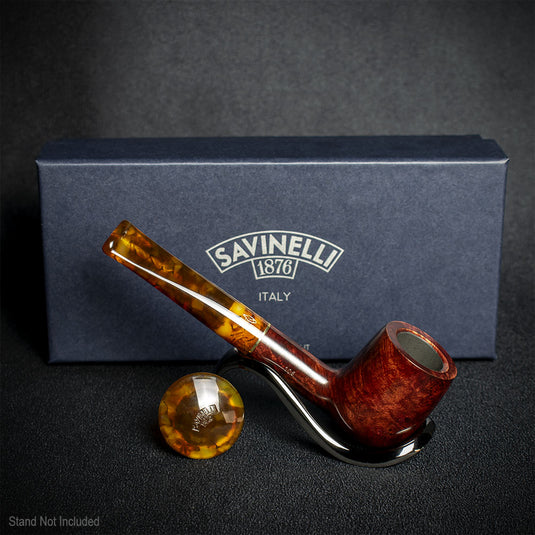 Savinelli Tortuga Smooth Shape No. 106 - 6mm Briar Pipe