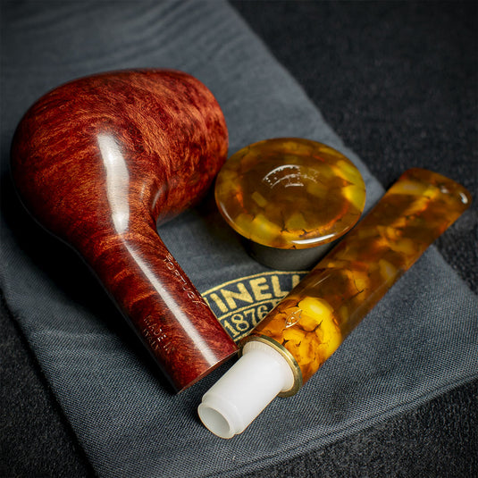 Savinelli Tortuga Smooth Shape No. 106 - 6mm Briar Pipe