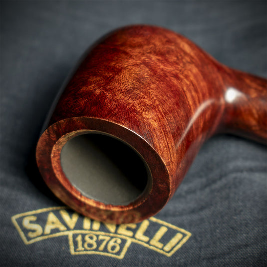 Savinelli Tortuga Smooth Shape No. 106 - 6mm Briar Pipe