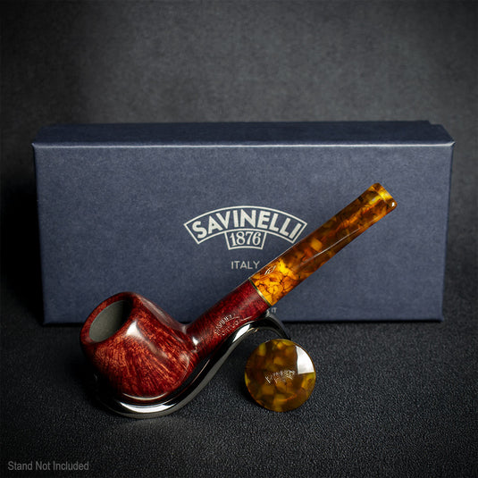 Savinelli Tortuga Smooth Shape No. 207 - 6mm Briar Pipe