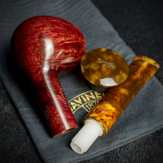 Savinelli Tortuga Smooth Shape No. 207 - 6mm Briar Pipe