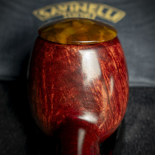 Savinelli Tortuga Smooth Shape No. 207 - 6mm Briar Pipe