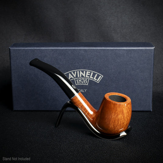 Savinelli Tre Smooth Briar Pipe - 601