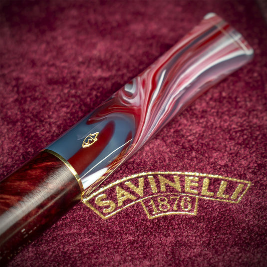 Savinelli Vigna Liscia Marrone 128 - 6mm Briar Pipe