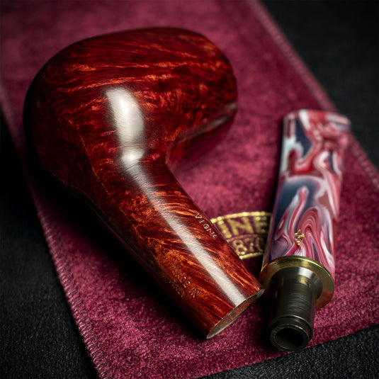 Savinelli Vigna Liscia Marrone 141 - 6mm Briar Pipe