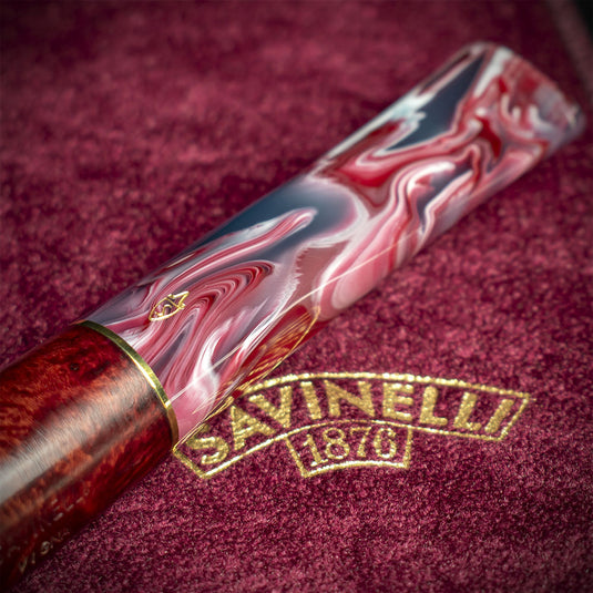 Savinelli Vigna Liscia Marrone 141 - 6mm Briar Pipe