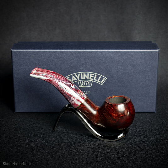 Savinelli Vigna Liscia Marrone 642 - 6mm Briar Pipe