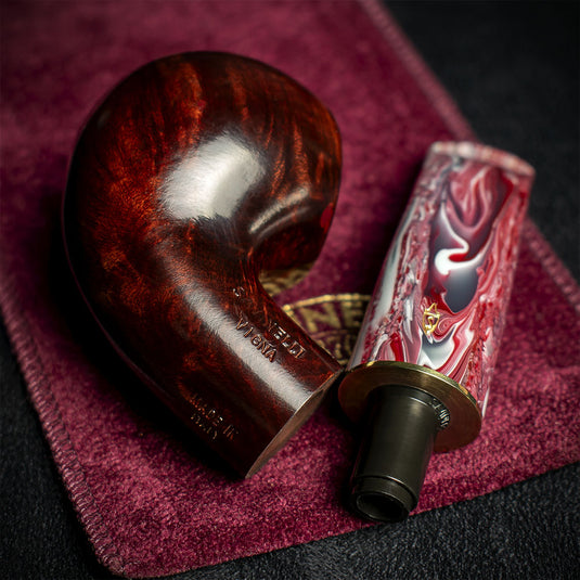 Savinelli Vigna Liscia Marrone 642 - 6mm Briar Pipe