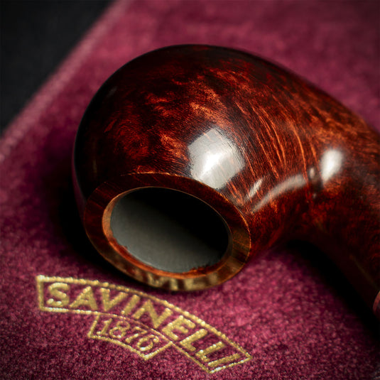 Savinelli Vigna Liscia Marrone 642 - 6mm Briar Pipe