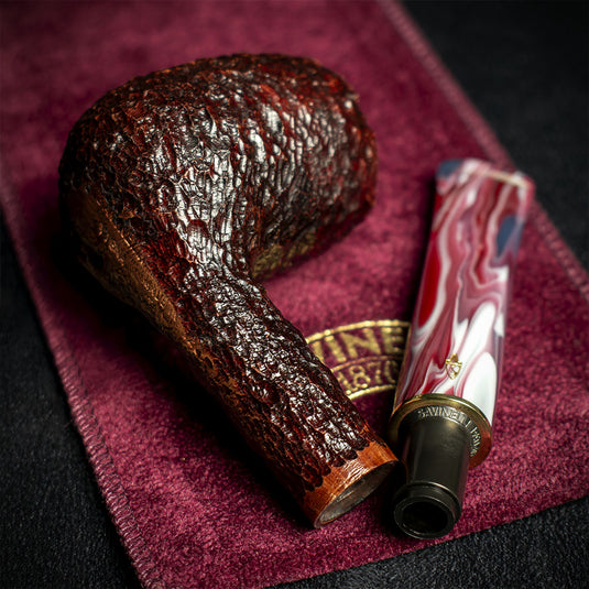 Savinelli Vigna Rusticata Bordeaux 128 - 6mm Briar Pipe