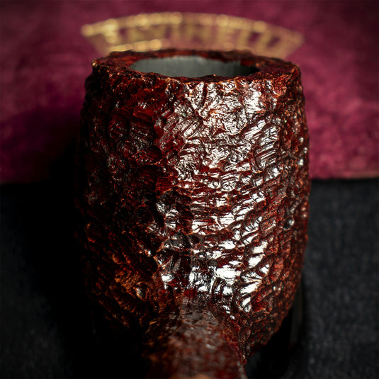 Savinelli Vigna Rusticata Bordeaux 128 - 6mm Briar Pipe