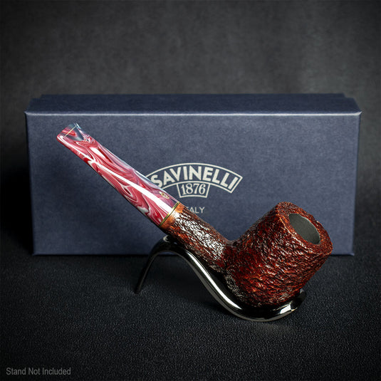 Savinelli Vigna Rusticata Bordeaux 141 - 6mm Briar Pipe