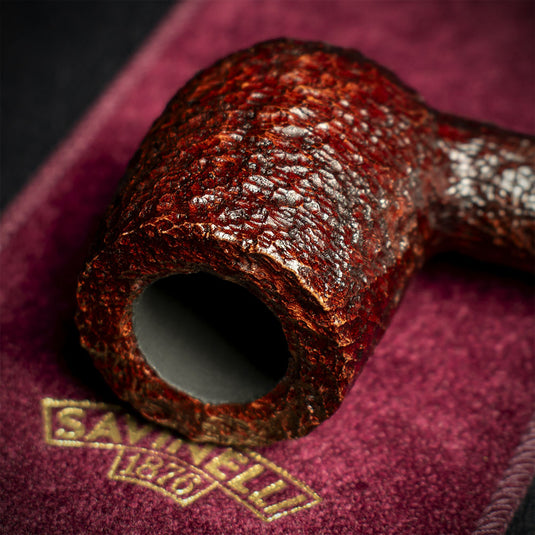 Savinelli Vigna Rusticata Bordeaux 141 - 6mm Briar Pipe