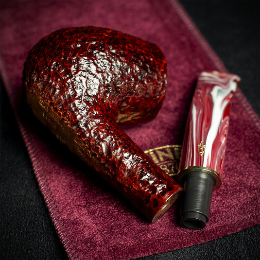 Savinelli Vigna Rusticata Bordeaux 670 - 6mm Briar Pipe