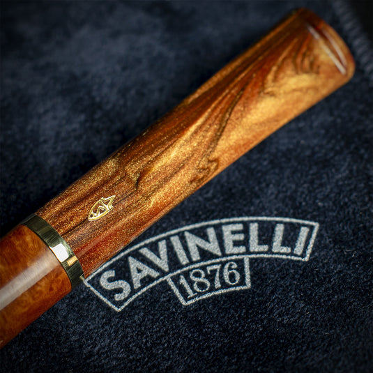 Savinelli Whiskey Natural Smooth 110 - 6mm Briar Pipe