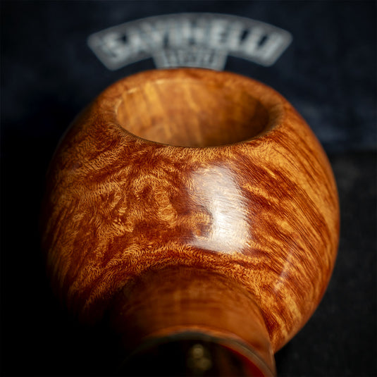 Savinelli Whiskey Natural Smooth 320 - 6mm Briar Pipe