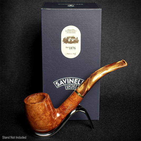 Savinelli Whiskey Natural Smooth 606 - 6mm Briar Pipe