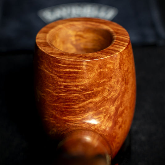 Savinelli Whiskey Natural Smooth 606 - 6mm Briar Pipe