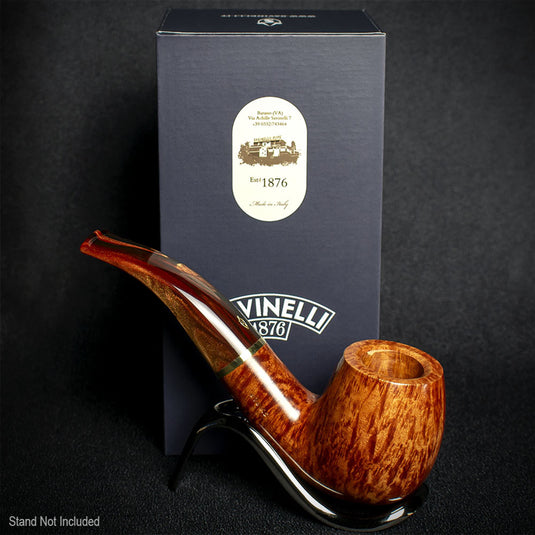 Savinelli Whiskey Natural Smooth 616KS - 6mm Briar Pipe