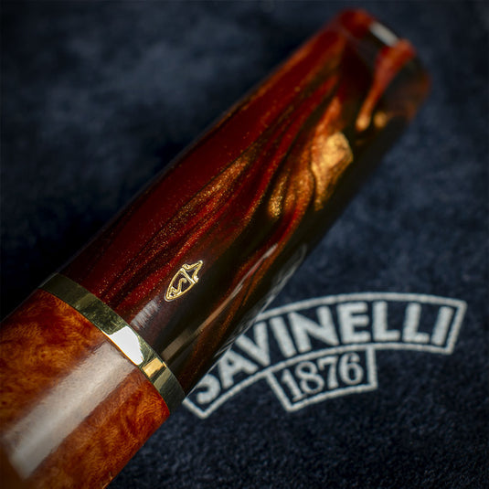Savinelli Whiskey Natural Smooth 616KS - 6mm Briar Pipe
