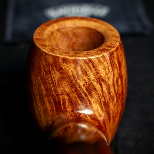 Savinelli Whiskey Natural Smooth 616KS - 6mm Briar Pipe