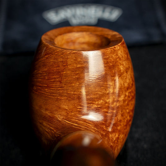 Savinelli Whiskey Natural Smooth 677KS - 6mm Briar Pipe