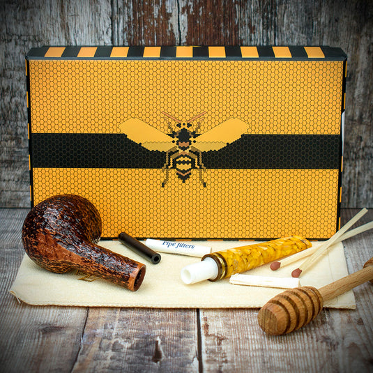 Savinelli Miele Rusticata Brownblast 207 - 6mm Briar Pipe