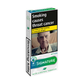 Signature Action Leaf Wrapped Cigarillos (Menthol Filter) - Pack of 10