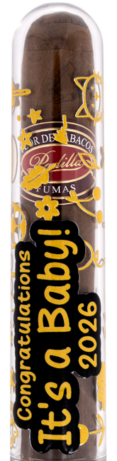 Congratulations its a Baby Celebration Cigar Gift Tube + Padilla Robusto