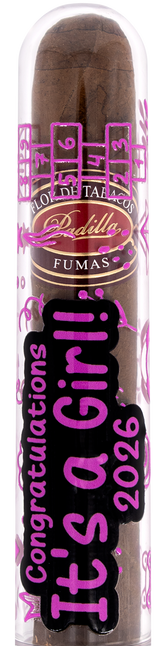 Congratulations its a Girl Celebration Cigar Gift Tube + Padilla Robusto