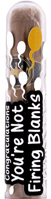 Baby Celebration Cigar Fun Edition Not Firing Blanks Gift Tube + Smoke-King Robusto