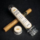 Father Of The Bride Wedding Cigar (Cream Gift Tube) + Smoke-King Corona