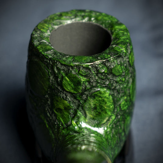 Savinelli Alligator Green 6mm Briar Smoking Pipe - Shape 606