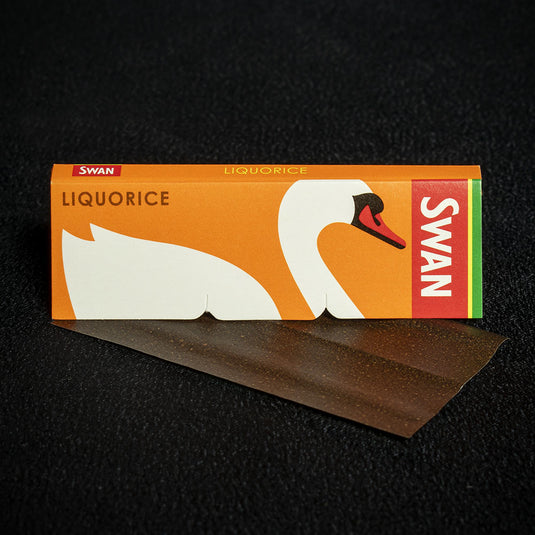 Swan Rolling Papers Regular Liquorice - 5 Packs