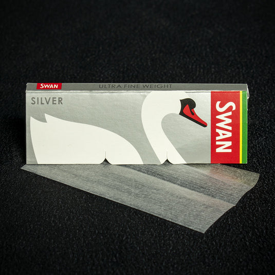 Swan Rolling Papers Regular Silver - 5 Packs