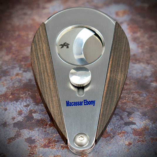 Xikar Xi-3 Macassar Ebony 300ME Double Blade Cigar Cutter