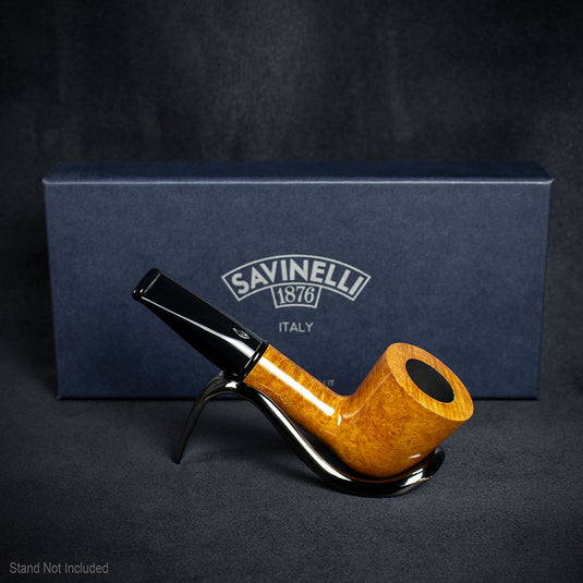 Savinelli Mini Liscia Bocch 6mm Briar Pipe - Smooth 409