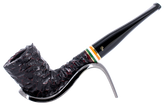 Peterson of Dublin St. Patrick's Day 2026 Rusticated Briar Pipe - Shape 120