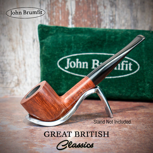 John Brumfit - Great British Classics Briar Smoking Pipe - Pot