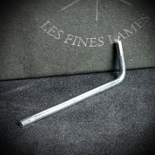 Les Fines Lames Le Petit Cigar Cutter & Knife - Compass Dominican Republic Kingwood