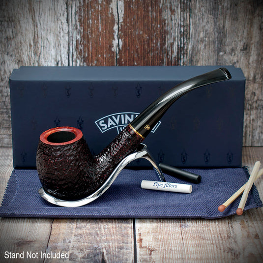 Savinelli Roma 6mm Filter Briar Pipe - Shape No. 602