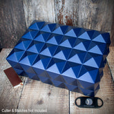 Colibri Quasar Desktop Humidor Blue 40-45 Cigars