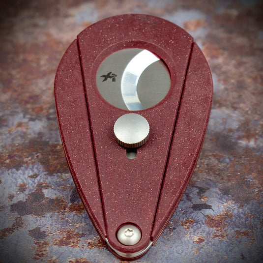 Xikar Xi-2 Bloodstone Red Fibreglass 200RD Double Blade Cigar Cutter