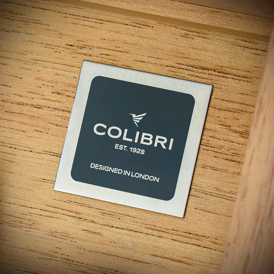Colibri Quasar Desktop Humidor Black 40-45 Cigars