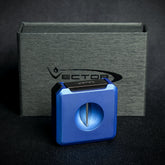 Vector Vcube V Cut & Punch Cigar Cutter - Blue