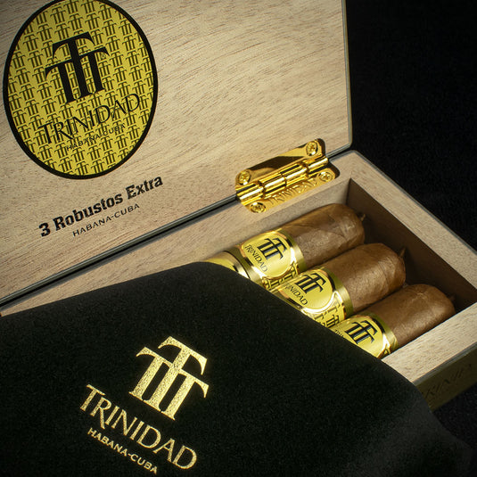 Trinidad Robusto Extra Cigars (Limited Stock) - Gift Box of 3