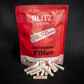 Blitz 9mm Pipe Filters - Bag of 100