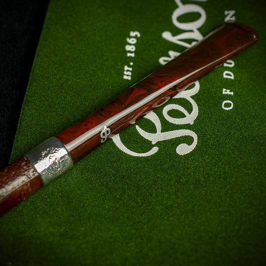 Sandblasted Peterson of Dublin Irish Harp Smoking Pipe - Shape 3085